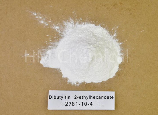 Cina CAS 2781-10-4 Katalis Logam butil timah penstabil panas PVC / bubuk putih / Ditutyltin 2-etilheksanoat pemasok