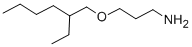 Struktur 2-Ethylhexyloxypropylamine