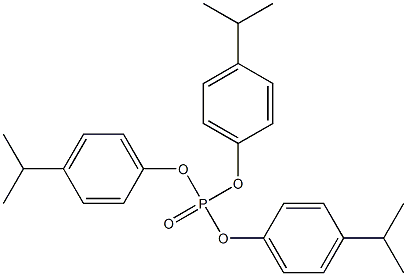 Struktur Isopropilfenil fosfat