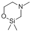 Struktur 2,2,4-Trimethyl-1-oxa-4-aza-2-silacyclohexane