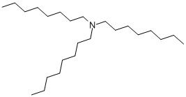Struktur Tri-n-oktilamina