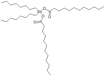 Bis (lauroyloxy) struktur dioctyltin