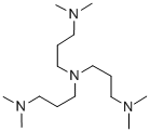 N, N-bis [3- (dimethylamino) propyl] -N ', struktur N'-dimethylpropane-1,3-diamine