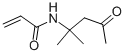 Struktur Diacetoneacrylamide
