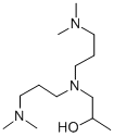 1- [Bis [3- (dimethylamino) propyl] amino] -2-propanol Struktur